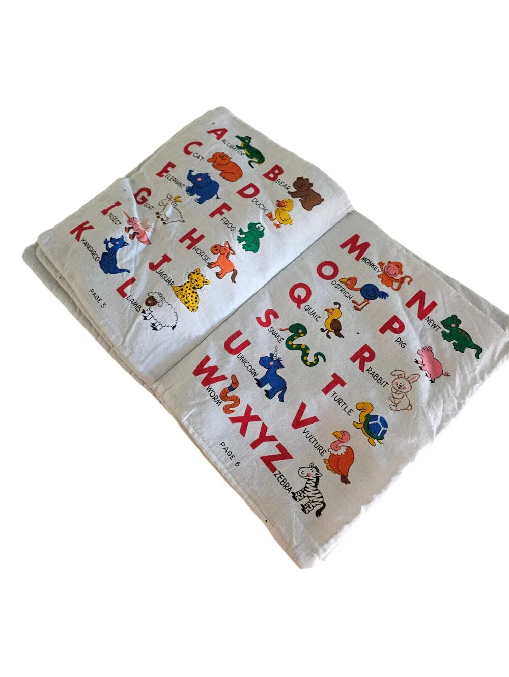 Teachers Pet A Learning Book Vintage Black And White Cloth Book Educational Kids